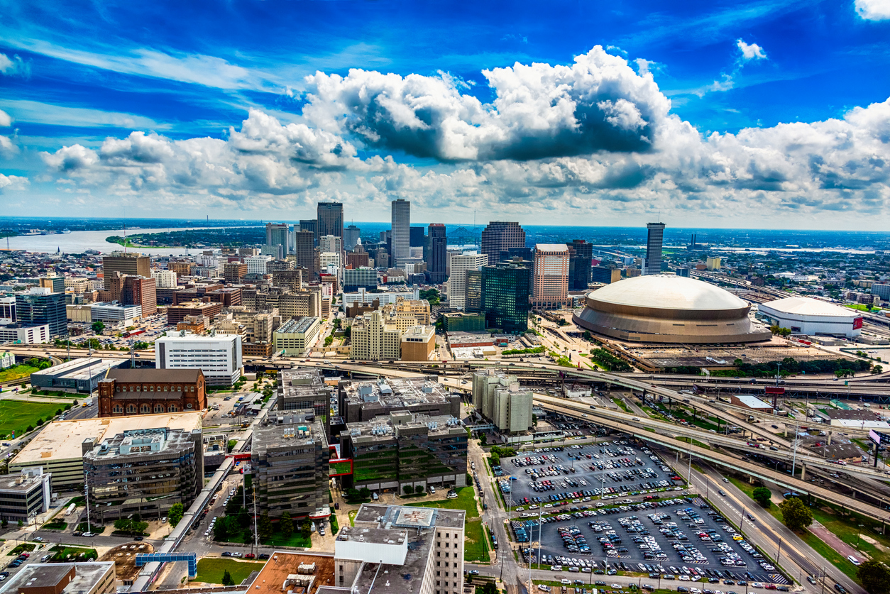 Panoramic Image of Louisiana