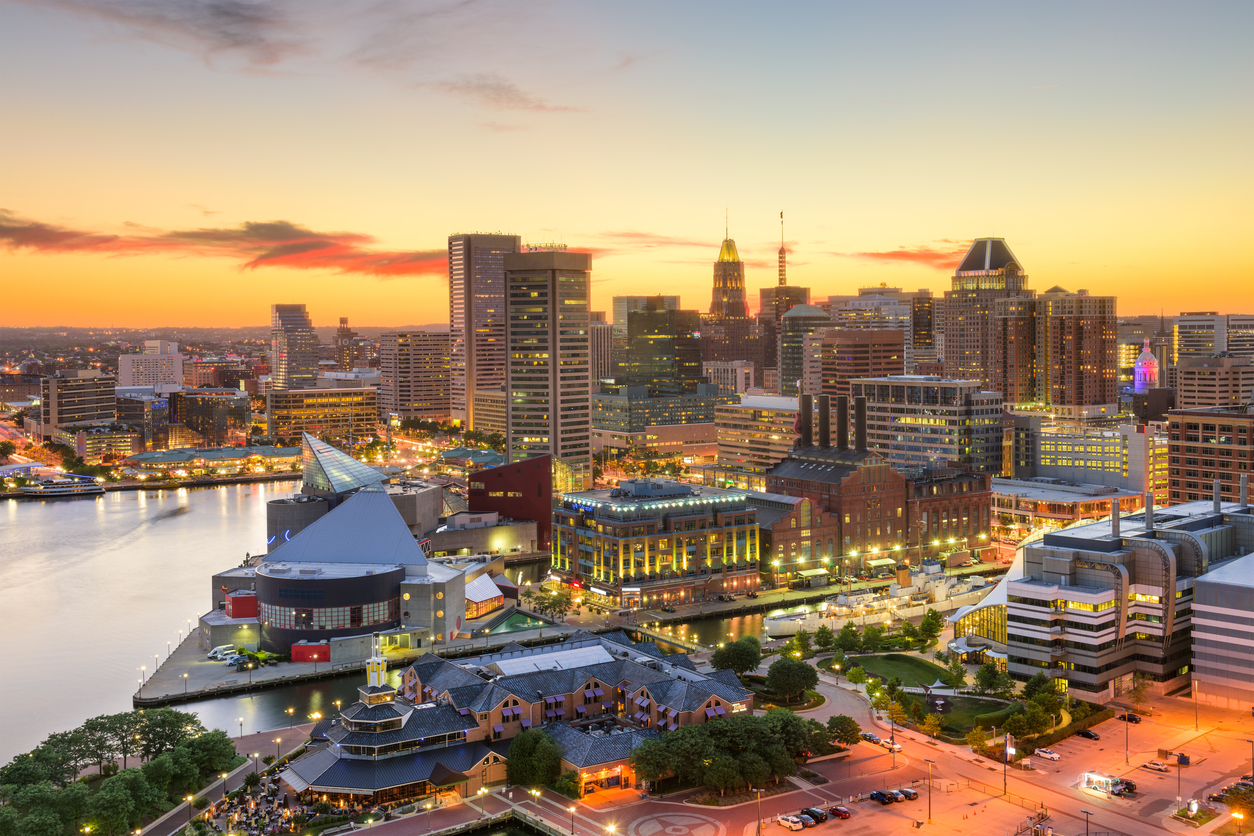 Panoramic Image of Maryland