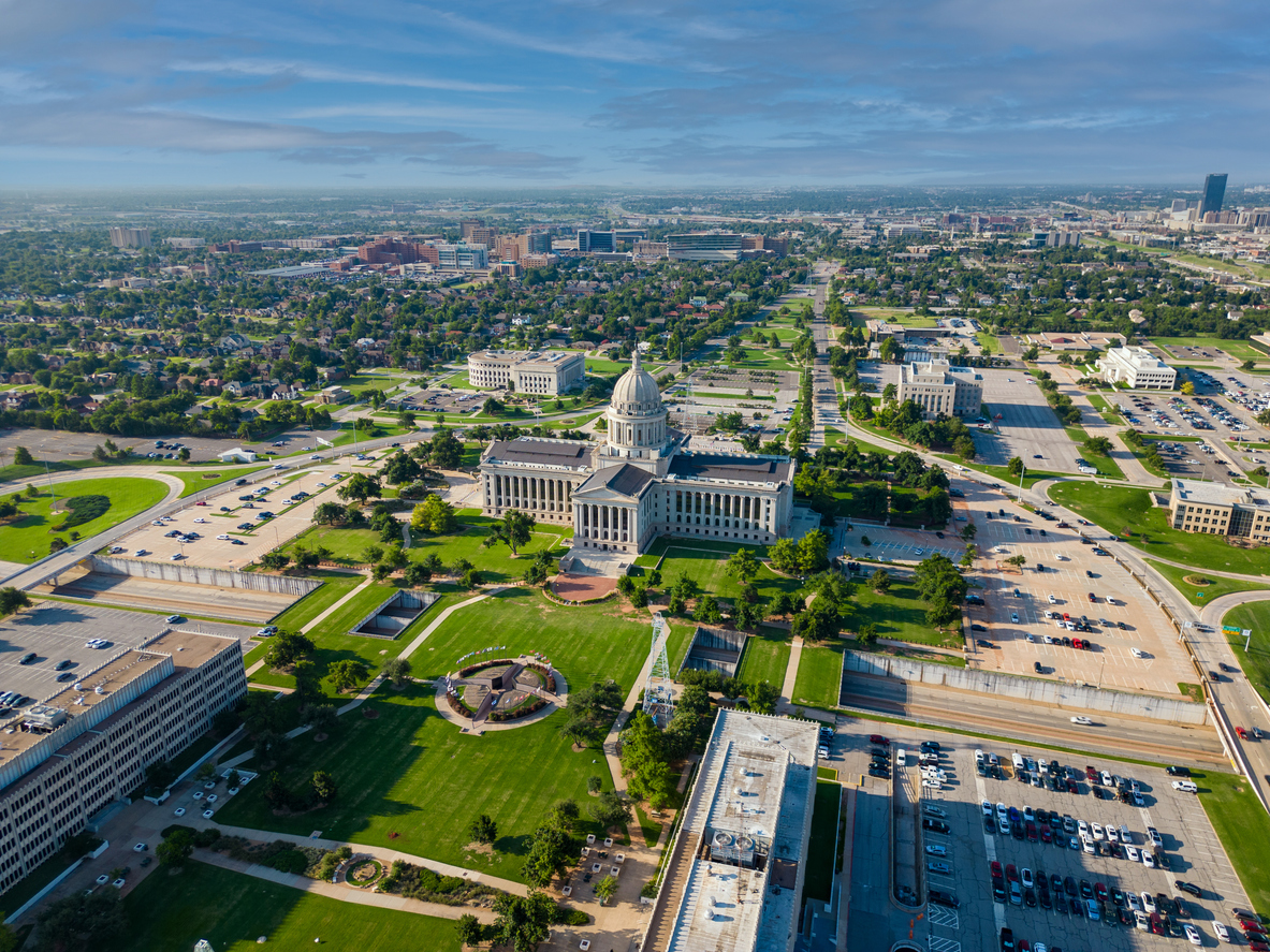 Panoramic Image of Oklahoma